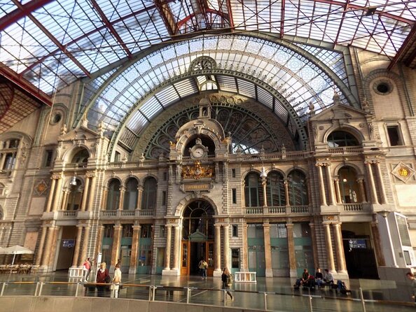 3-Hour Antwerp Bike Tour - Stop 1: Antwerpen-Centraal, The Railway Cathedral Feel
