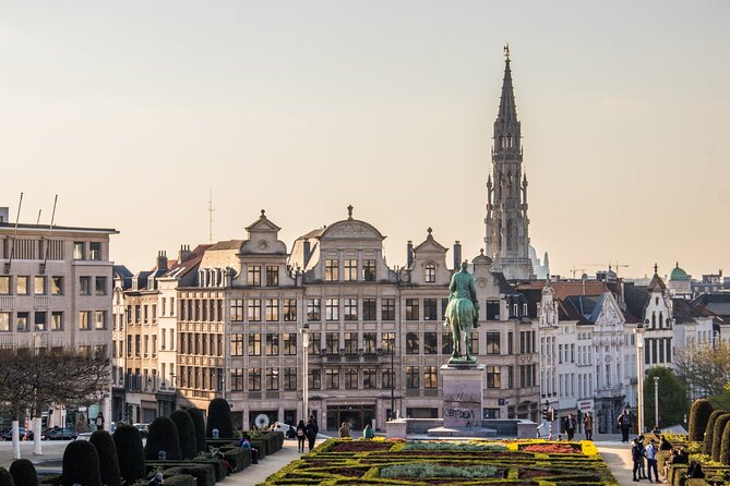 A Self-Guided Tour of Brussels: From Medieval to Modern Times - UNESCO Grand Place, guild houses, and the Tintin Comic Mural