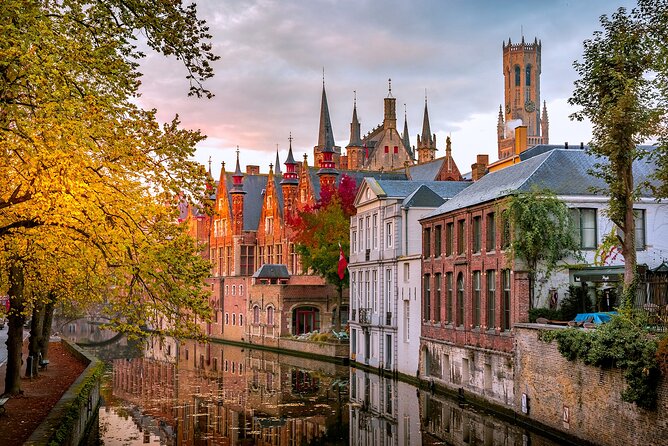 Across Bruges History Equals Fun with chocolate and waffle sample - Stop-by-stop: Belfry to Burg Square in one smooth rhythm