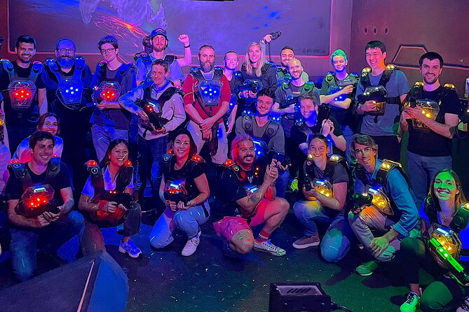 Amasing 2 Laser Tag Games in Brussels (40mn) - The 40-minute experience: two laser games in a huge 500 m2 maze