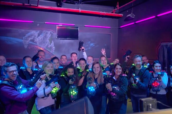 Amasing 2 Laser Tag Games in Brussels (40mn) - Arcade games and the bar: the “before and after” that actually matters
