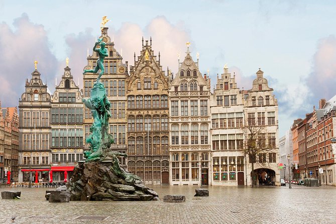 Antwerp and Ghent Day Trip from Brussels With Atomium Photo Stop - Ghent walking tour: Stadhuis, Belfort dragon lore, and St Bavo’s inside