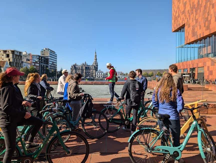 Antwerp Bike Tours: The Highlights & Beyond - How the guide tells Antwerp from Middle Ages to modern life