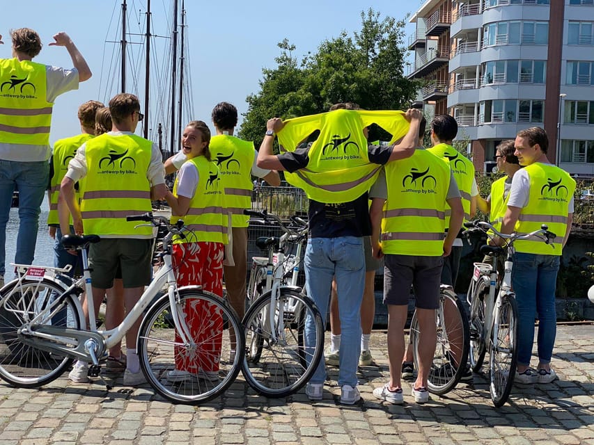 Antwerp: City Highlights Guided Bike Tour - Central Station That Feels Like a Landmark in Motion