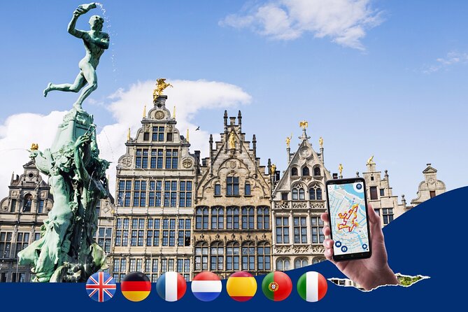 Antwerp: City Walk with Audio Guide in 7 Languages on your Phone - Entering Antwerp at your own speed