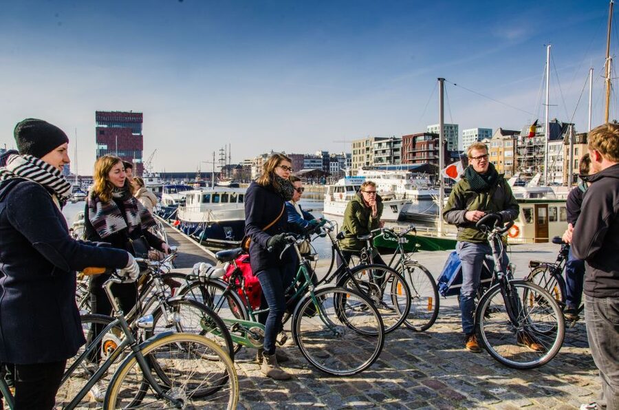 Antwerp: Guided Bike Tour - Getting rolling from Cyclant and Antwerp’s city center