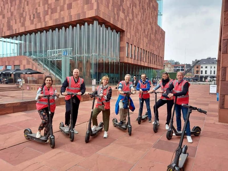Antwerp: The Big Five City Highlights E-kickscooter Tour - Key things to know before you go