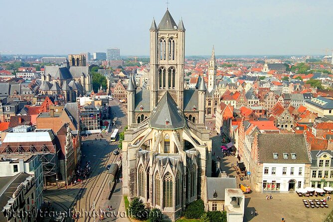 AudioGuide Ghent - Getting started at Korenmarkt, the easy anchor point
