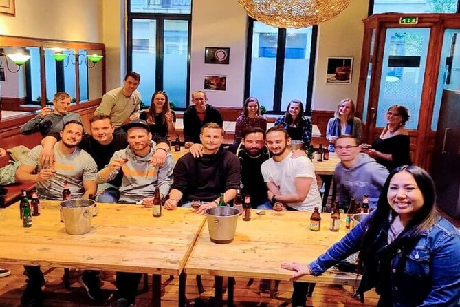 Beer & Chocolate pairing in Brussels - Inside the old private bar: small group energy