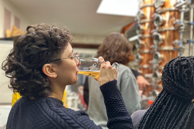 Beer tasting in a Brussels Micro Brewery and Distillery - After the tour: tap room time, cocktails, and snacks