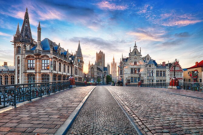 Bruges and Ghent - Belgium's Fairytale Cities - from Brussels - Graslei Quays: The Leie River Without Any Guesswork