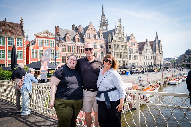 Bruges and Ghent Private Tour from Brussels - Bruges Canals by Boat: Different Angles, Less Walking Stress
