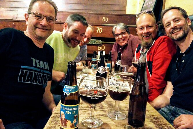 Bruges Beer Tour with chocolate pairing by a young local - A quick route with beer windows: learning while you walk