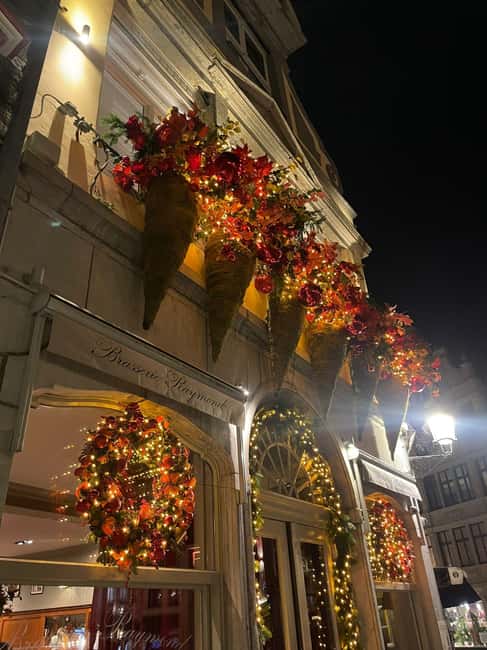 Bruges, Bike Tour with Chocolate Tasting & Hot Wine/Chocolat - The cozy finish around the fire: hot chocolate, gluhwein, or Bruges beer