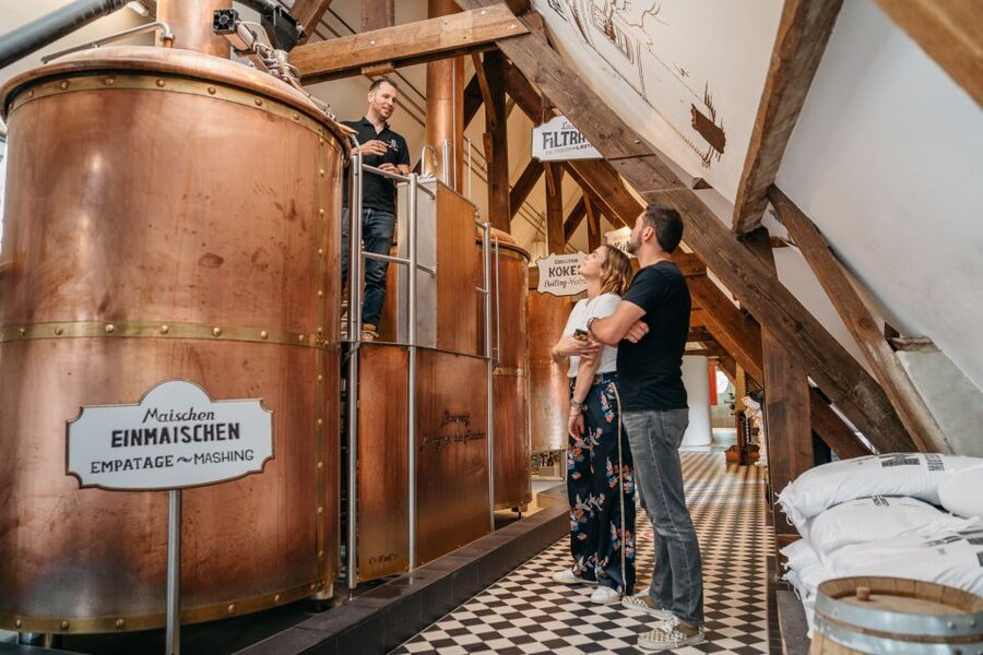 Bruges: Bourgogne des Flandres Brewery and Distillery Visit - The included 25 cl pour, and where genever fits in