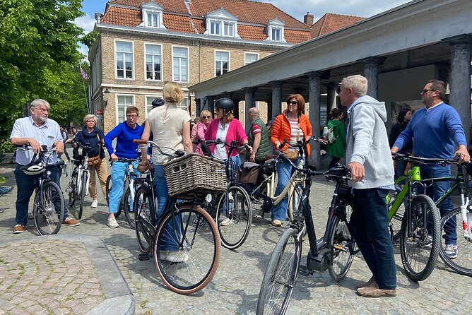Bruges, Guided Retro Biketour: Highlights and Hidden Gems - Adornes Domain, Hotel Dukes’ Palace, and the almshouses you might miss