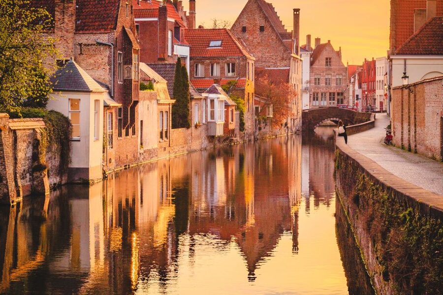 Bruges: Guided Walking Tour - Walplein Square and Stoofstraat: old city life, not just monuments