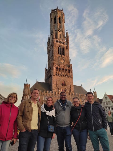 Bruges; private walking tour with the Beardbarian - Markt finish: turning a guided walk into your own Bruges day