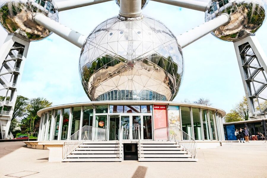 Brussels: Atomium Entry Ticket with Design Museum Ticket - Panoramic Views Over Brussels: 360 Degrees Of 19 Municipalities