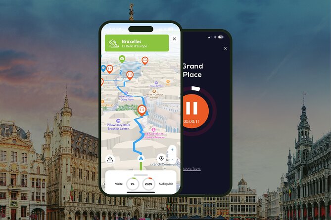 Brussels Audioguided walking tour 2h40 and 25 reviews - Key highlights worth your attention