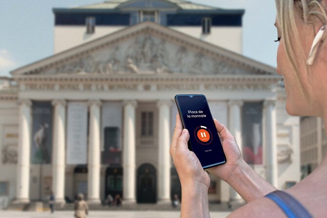 Brussels Audioguided walking tour 2h40 and 25 reviews - How the App Keeps You Moving: Mobile Ticket, Offline Audio, 3D Map
