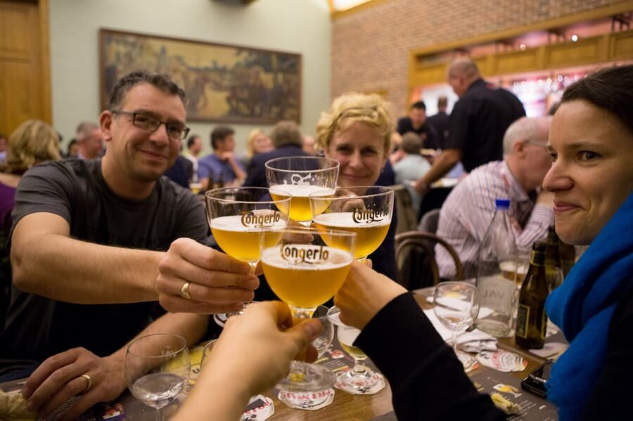 Brussels: Belgian Beer Tasting Tour - A la Bécasse Beer Hall: Tradition You Can Feel in the Room