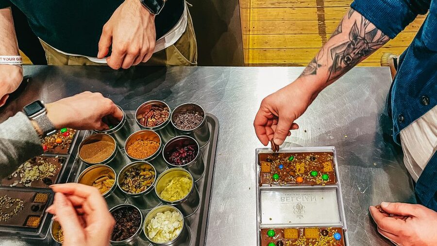 Brussels: Belgian Chocolate Making Workshop with Tastings - Cacao tasting before you start mixing anything