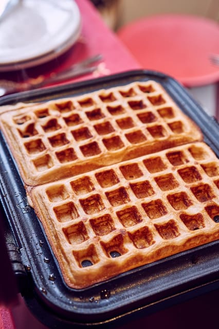 Brussels: Belgian Waffle Making Workshop with Beer Tasting - Belgian Beer In Waffle Batter, Not Just For Fun