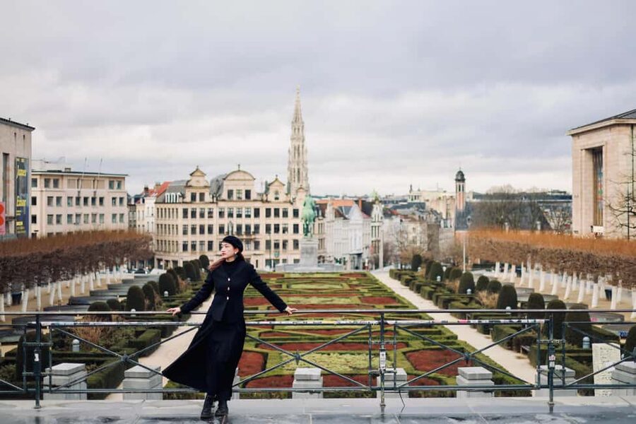 Brussels City Photoshoot With a Professional Photographer - Grand Place Portraits: The Big Square Energy