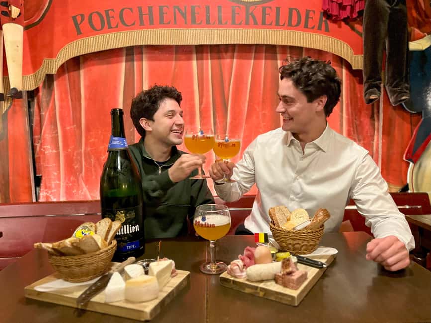 Brussels: Food Tour of 10 Tastings - Waffles, Beers & More - Crispy Croquettes, Fries, and Carbonnade Flamande in One Sitting