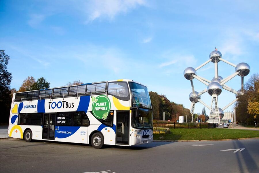 Brussels: Hop-On Hop-Off Bus Tour& Belgian Beer World Museum - The audio guide and app: lots of language options, but test first
