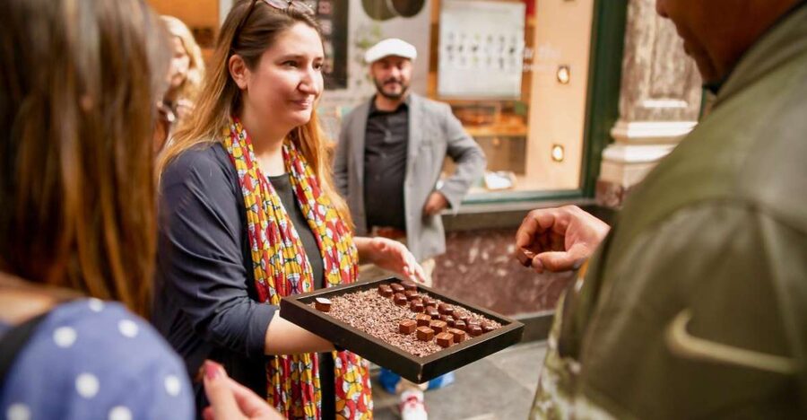 Brussels: Hungry Mary's Famous Beer and Chocolate Tour - Food nibbles, fries, and snack pacing that makes the day work