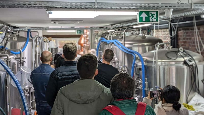 Brussels: micro brewery & distillery tour + beer tasting - Learning about spirits production without getting lost in jargon