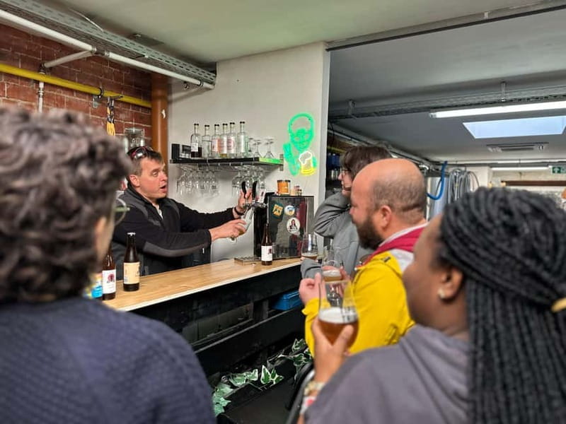 Brussels: micro brewery & distillery tour + beer tasting - Meeting the head brewer or co-founder (Daniel and Aylen matter)