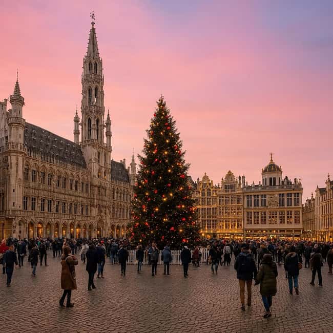 Brussels on Foot: Historic Center with a Local Guide in 2 hours - Place de la Bourse to Delirium Café: lights, legends, and a very Belgian detour