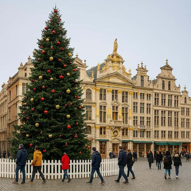 Brussels on Foot: Historic Center with a Local Guide in 2 hours - Price and value for a 2-hour small-group Spanish guide