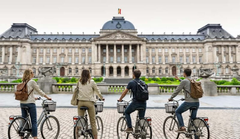 Brussels: Private City Tour on Bike with Drink Stop - Key highlights worth looking forward to