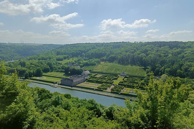 Brussels to Dinant Private Luxury Car Tour - Château de Walzin: Panorama views, tranquil trails, and coffee with Belgian chocolate