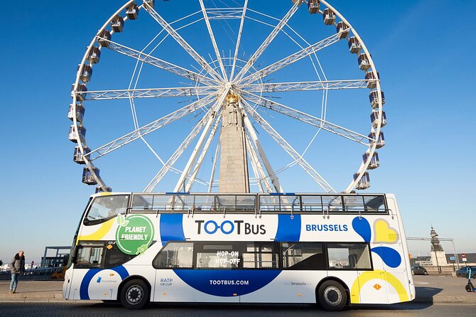 Brussels Tootbus Discovery Hop On Hop Off Bus and walking tours - The fast way to cover Brussels on a hop-on hop-off loop