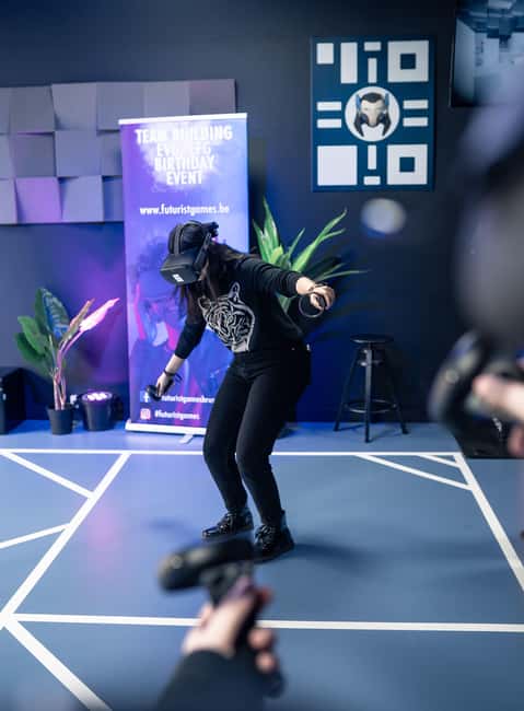 Brussels: Virtual Reality gaming, Arena - Getting in: voucher exchange and what “1 day” really means