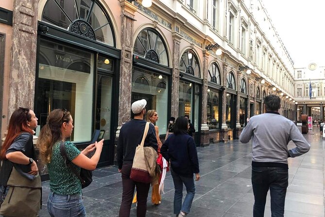 Brussels Walking and Tasting Tour (Beers,Chocolates&Fries/Waffle) - Saint-Hubert Galleries: Chocolate Time in a Covered Passage