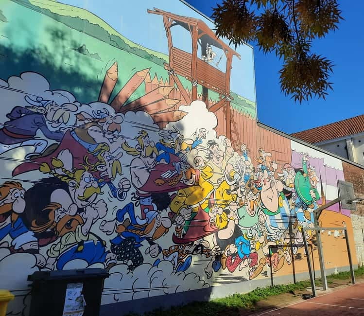 Brussels Walking Tour Comic Strip - Why Brussels Became a Comic Capital: From Advertising Space to Wall Art