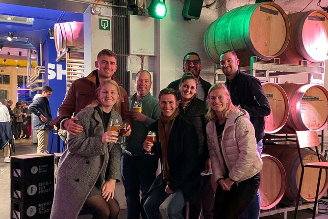 Discover Brussels beer world with a chocolate pairing by a young local - Meet at BBP Dansaert, then start the evening with beer clues
