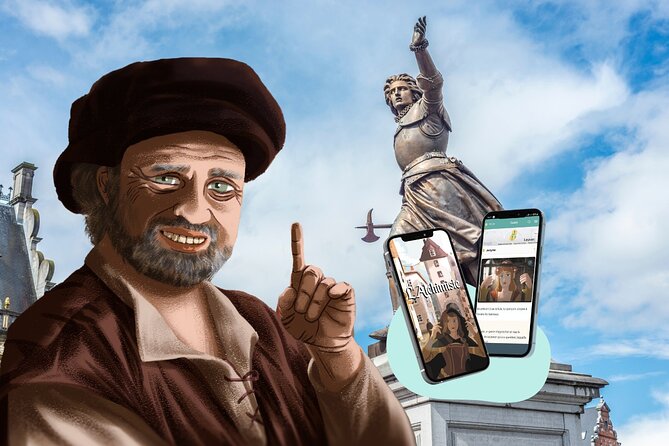 Discover Tournai while playing! Escape game - The alchemist - Where you start: Place Crombez and a loop you can finish