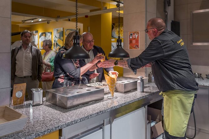Entrance ticket to the Musée DE la Frite in Brussels - Why this fries museum works so well