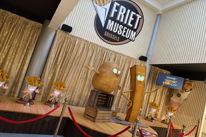 Entrance ticket to the Musée DE la Frite in Brussels - The tasting of Belgian fries: the part you should plan for