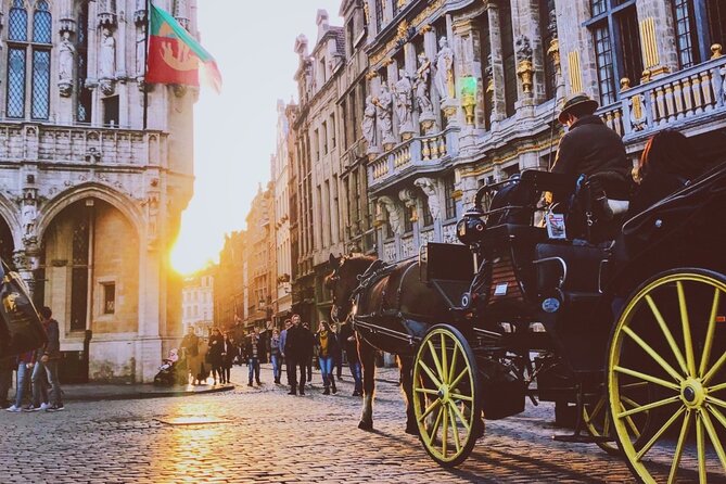 Evening Tour: The Dark Side of Brussels - Grand Place start: get your bearings fast, then don’t lose the guide