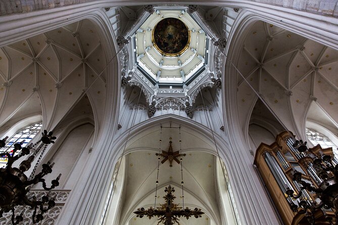 Explore Antwerp in 60 minutes with a Local - Stop 4: a baroque church interior, elaborate decoration, and a calmer courtyard moment