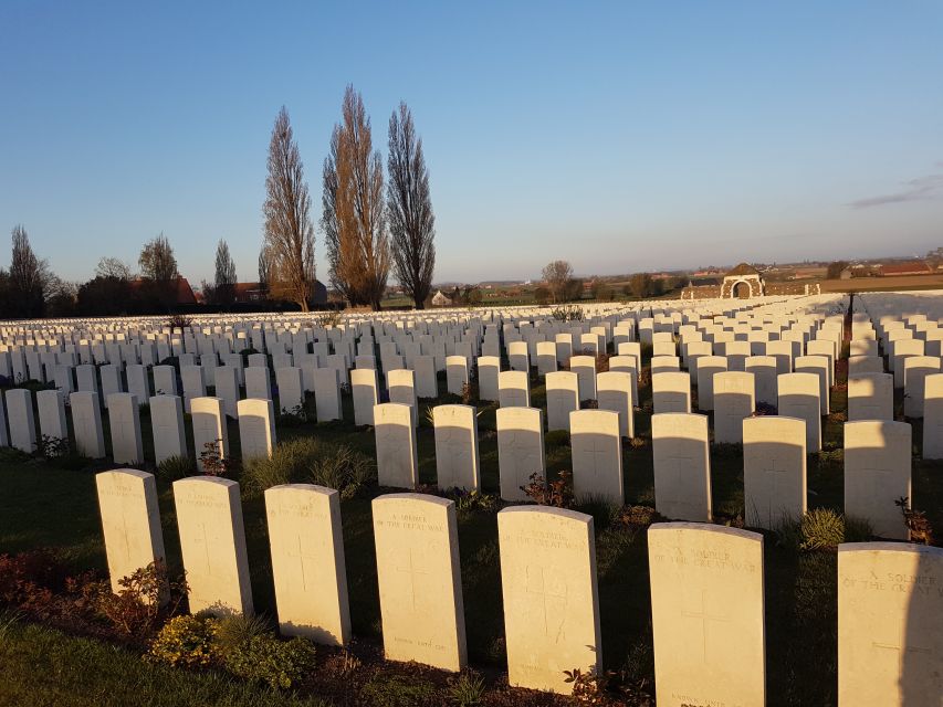From Bruges: Great War Flanders Fields Minibus Tour w/ Lunch - From Bruges to Ypres Salient: how the day flows