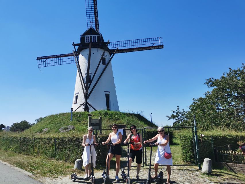 From Bruges to Damme: Private Electric Scooter tour - The Guided History Portion: How the Timing Works